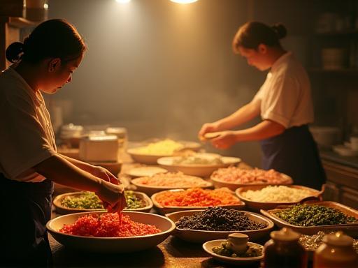 발효 과정 작업 사진 2